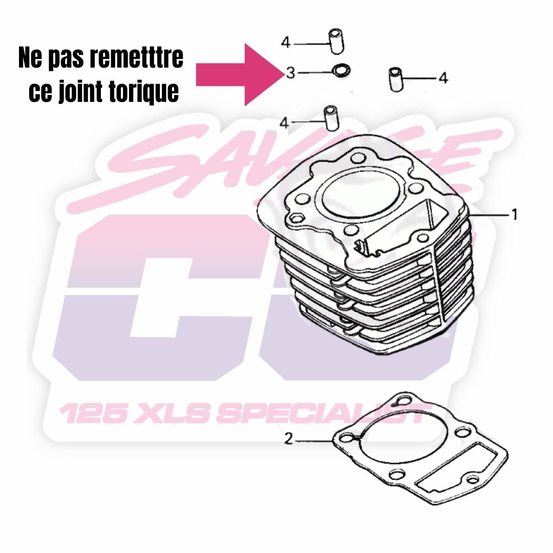 KIT 165 CC - 125 XLS / XR