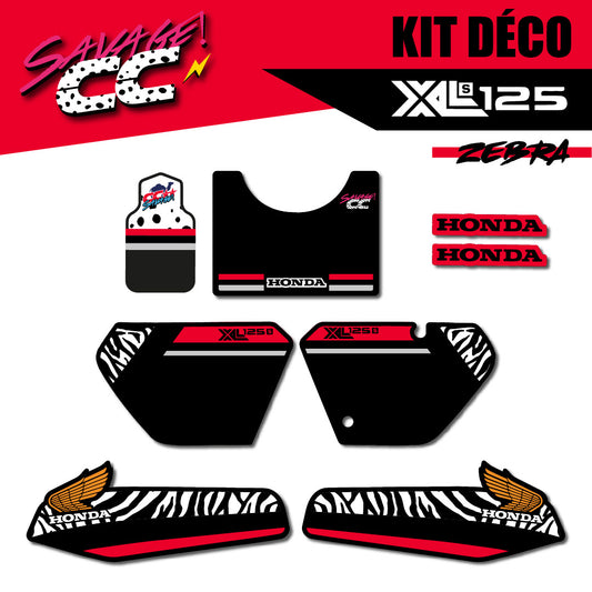 KIT DECO ZEBRA - 125 XLS / XR