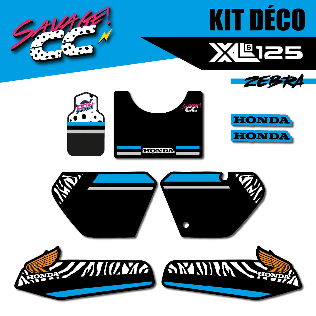 KIT DECO ZEBRA - 125 XLS / XR