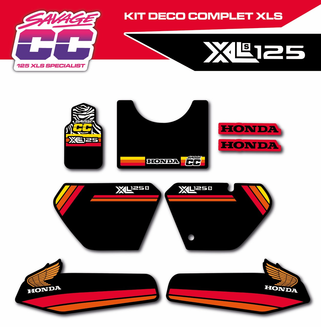 KIT DECO RACE - 125 XLS / XR