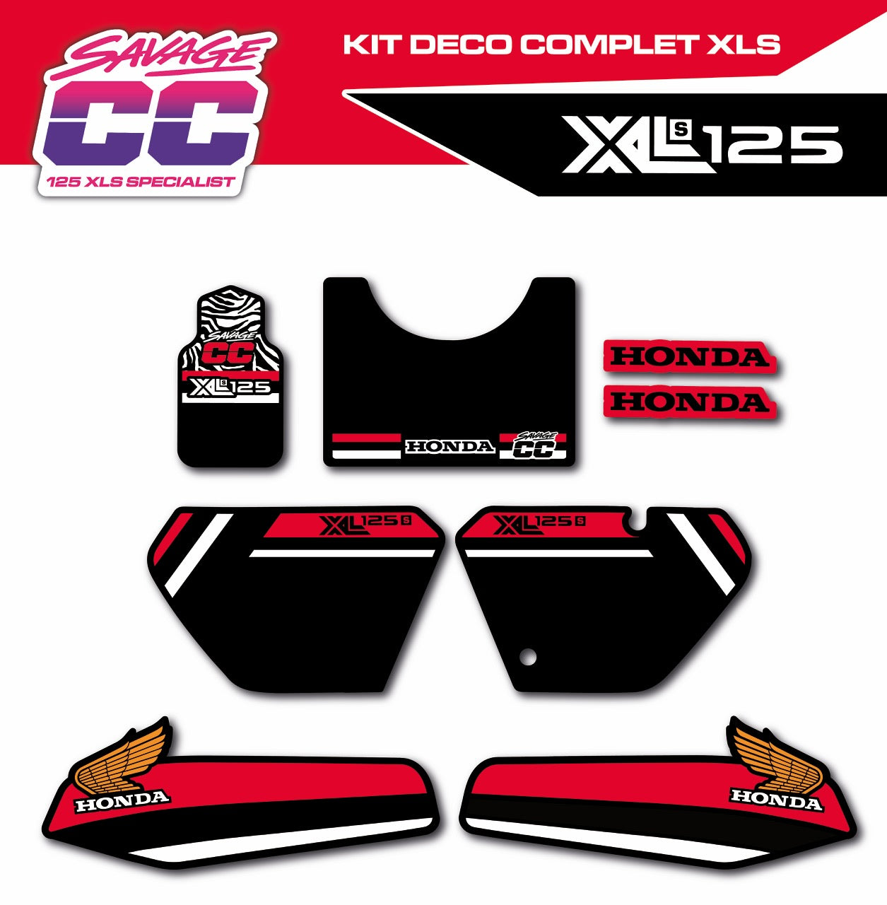 KIT DECO RACE - 125 XLS / XR