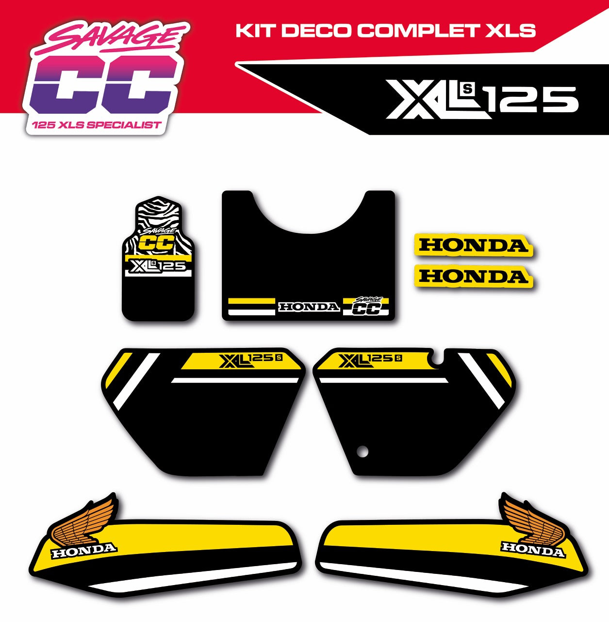 KIT DECO RACE - 125 XLS / XR